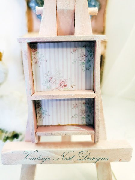 Cabinet Shelf No.106 Dollhouse Miniature Handmade image 4