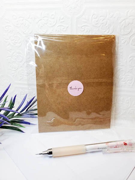 Summer Card No.1 Greeting Blank Inside Handmade One of a Kind image 8