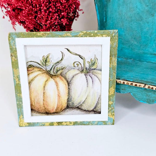 Halloween Pumpkins No.7:3 Dollhouse Miniature Handmade image 1