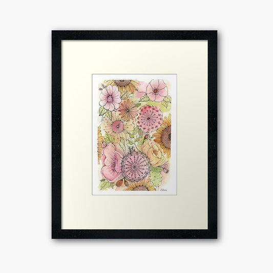 Digital Print Contemporary Art No.3 Watercolor Painting Instant Download