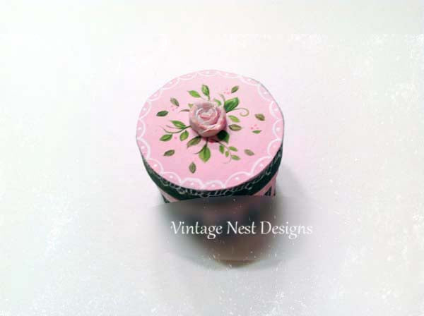 Box No.2 Dollhouse Miniature Handmade