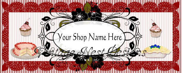Bakery Logo No.2 Digital Print Graphic Illustration