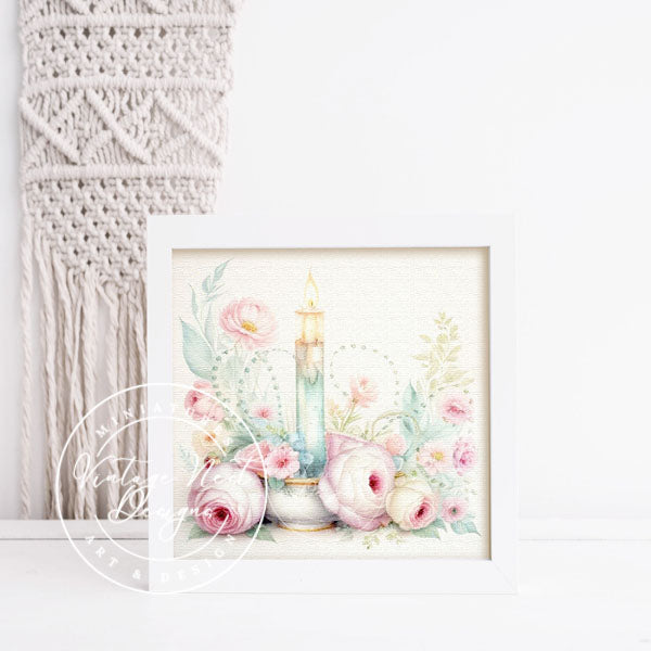 Candle Bulbs No.2 ACEO Digital Prints Illustration