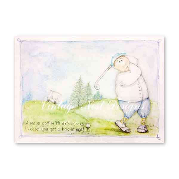 Digitaler Druck Immer Golf Nr. 1 Illustration Sofort-Download
