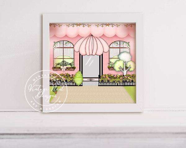 Store Front No.6 Digital Print Graphic Illustration