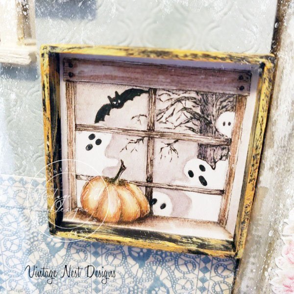 Halloween Ghosts No.1:1 Dollhouse Miniature Handmade image 6
