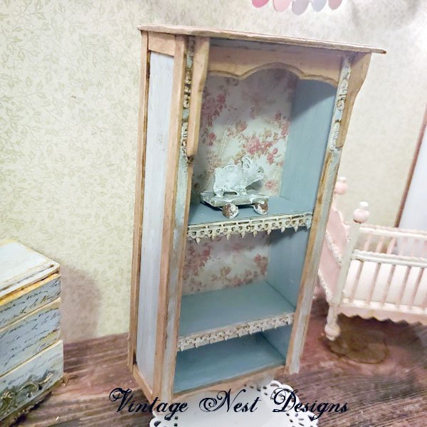 Cabinet No.87 Dollhouse Miniature Handmade image 7