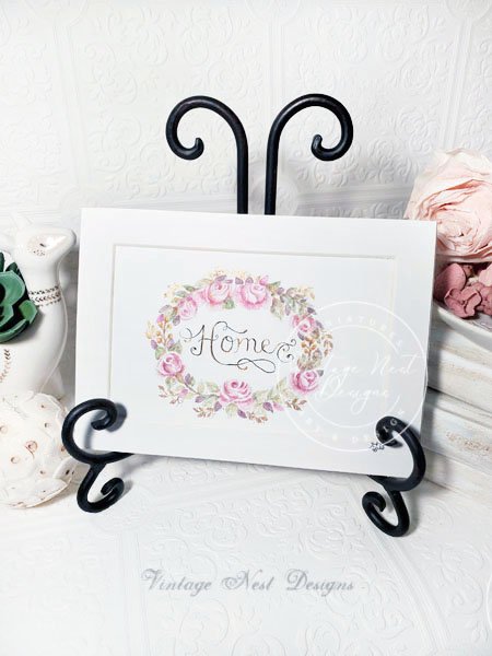 Flowers Home No.1 Original Watercolor Painting image 7