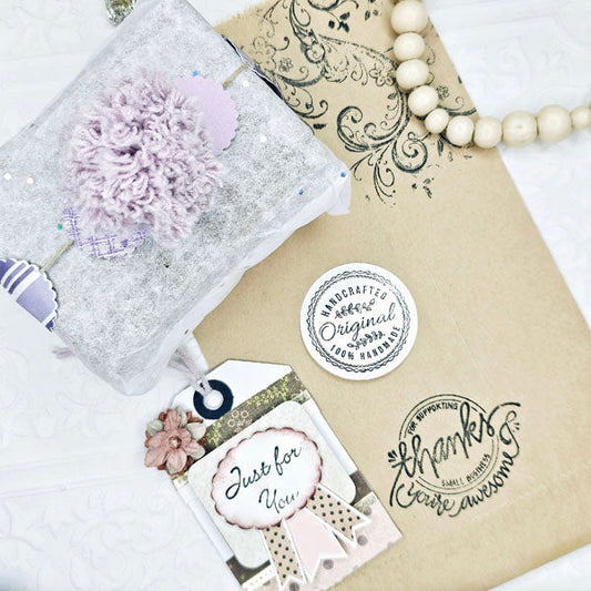 Cute packaging for my Etsy orders and shipping them off