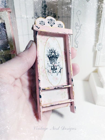 Cabinet Shelf No.60 Dollhouse Miniature Handmade image 3