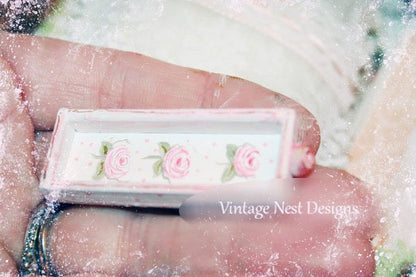 Drawer No.1 Hand Painted Dollhouse Miniature Handmade image 2