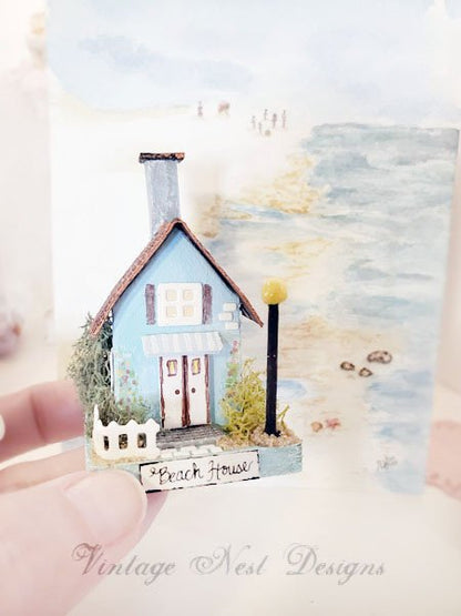 Putz House No.39 Handmade Miniature image 3