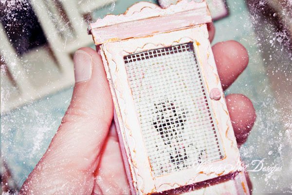 Cabinet No.2 Dollhouse Miniature Handmade image 4