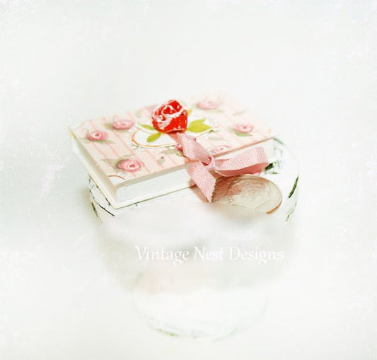 Box No.5 Dollhouse Miniature Handmade image 1