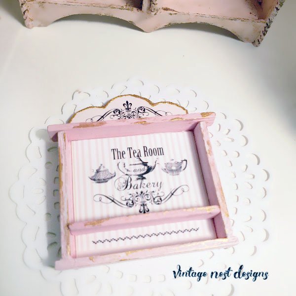 Shelf No.69 Dollhouse Miniature Handmade image 2