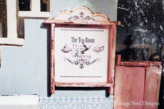 Shelf No.51 Dollhouse Miniature Handmade image 0
