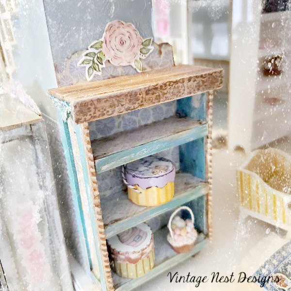 Cabinet No.74 Dollhouse Miniature Handmade image 2