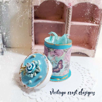 Box No.80 Dollhouse Miniature Handmade image 6