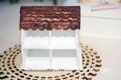 Putz Pink House No.9 Handmade Miniature image 5