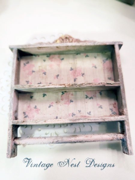 Shelf No.88 Dollhouse Miniature Handmade image 2