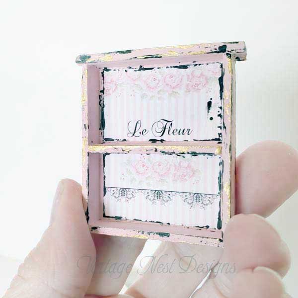 Shelf No.76 Dollhouse Miniature Handmade image 5