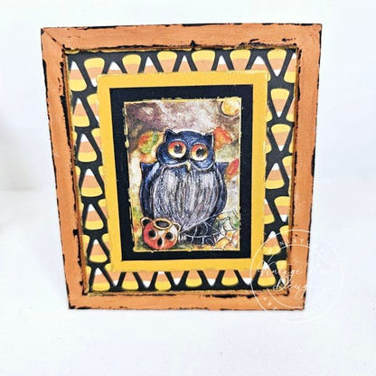 Halloween Owl No.4:5 Dollhouse Miniature image 2