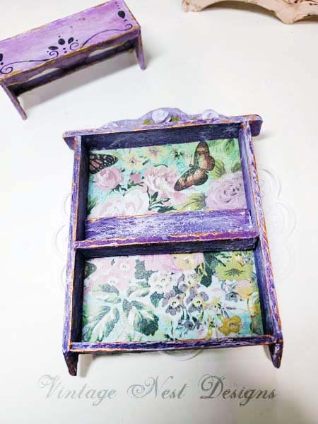 Shelf No.101 Dollhouse Miniature Handmade image 2