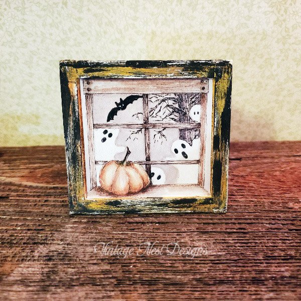 Halloween Ghosts No.1:2 Dollhouse Miniature Handmade image 0