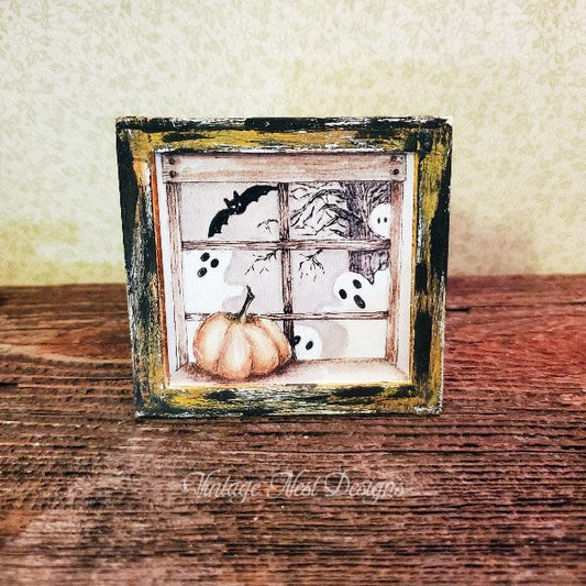 Halloween Ghosts No.1:2 Dollhouse Miniature Handmade image 0
