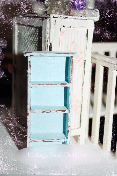 Shelf No.17 Dollhouse Miniature Handmade image 1