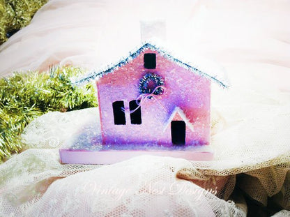 Putz House No.1 Handmade Miniature image 3