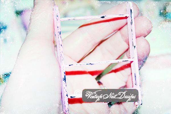 Quilt Rack No.1 Dollhouse Miniature Handmade image 3