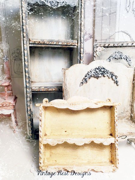 Shelf No.63 Dollhouse Miniature Handmade image 1