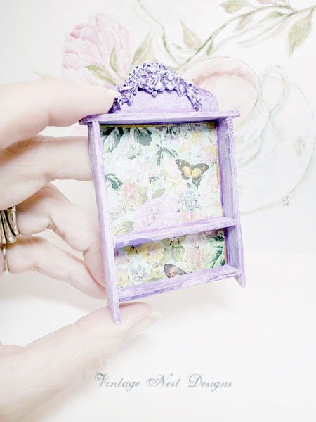 Shelf No.95 Dollhouse Miniature Handmade image 3