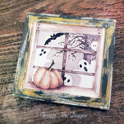 Halloween Ghosts No.1:2 Dollhouse Miniature Handmade image 3