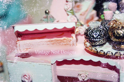 Box No.28 Dollhouse Miniature Handmade image 4