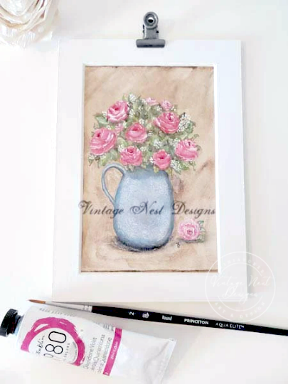 Flourishes No.18 Original Oil Painting image 0