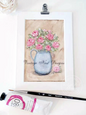Flourishes No.18 Original Oil Painting image 0