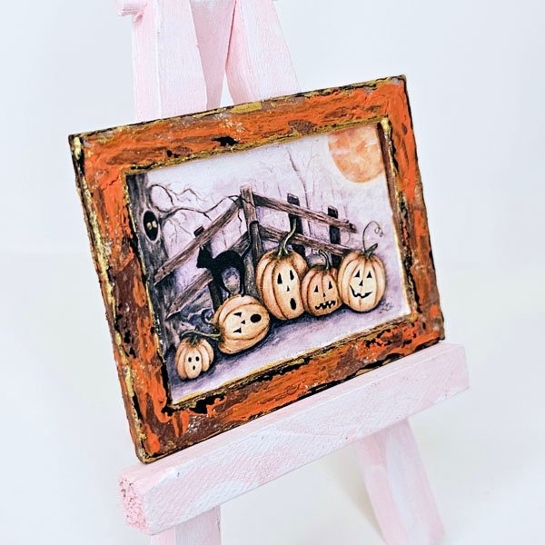 Halloween Pumpkins No.6:5 Dollhouse Miniature image 1