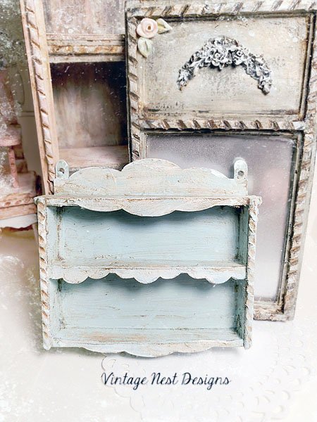 Shelf No.64 Dollhouse Miniature Handmade image 3