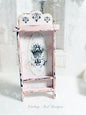 Cabinet Shelf No.60 Dollhouse Miniature Handmade image 0