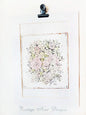 Flowers No.7 Original Watercolor Painting image 0