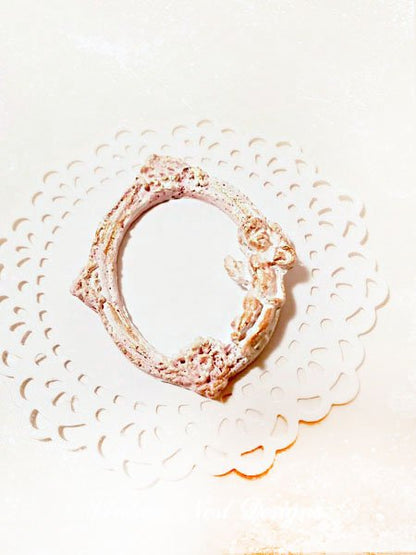 Frame No.7 Dollhouse Miniature Porcelain Handmade image 0