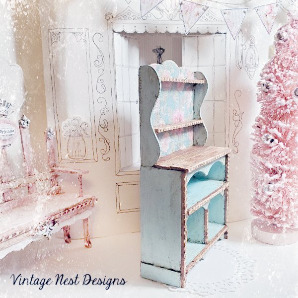 Cabinet No.73 Dollhouse Miniature Handmade image 2