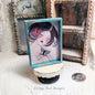 Asian Woman No.1:2 Miniature Handmade Framed Art image 0