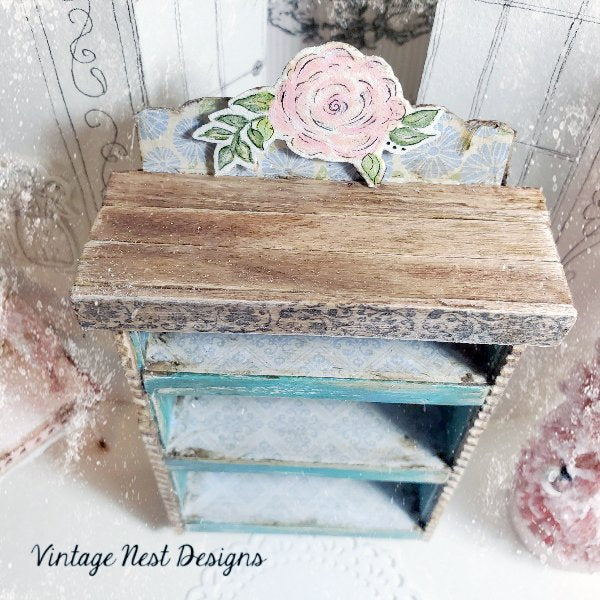 Cabinet No.74 Dollhouse Miniature Handmade image 5