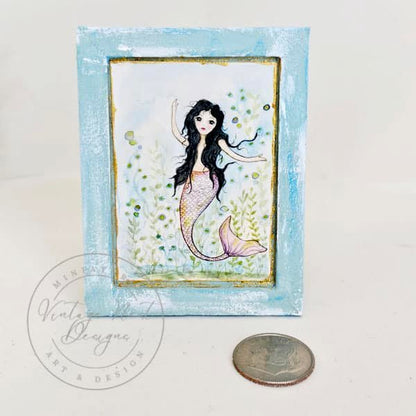 Under the Sea Mermaid No.1:2 Dollhouse Miniature Handmade image 5
