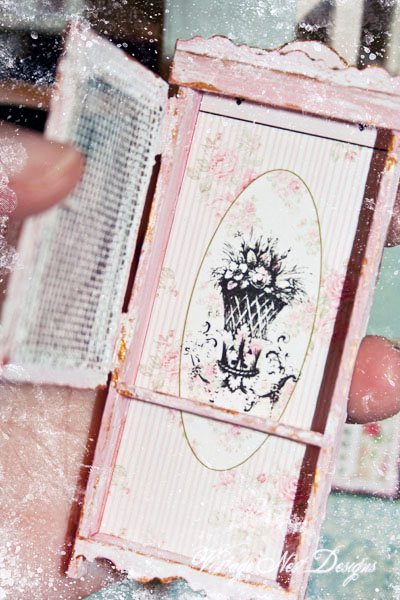 Cabinet No.2 Dollhouse Miniature Handmade image 3