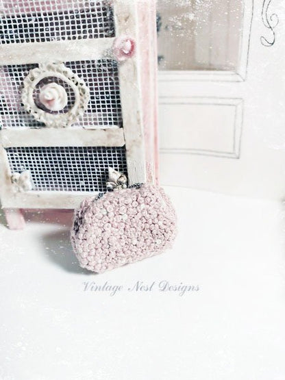 Purse No.20 Dollhouse Miniature Handmade image 1