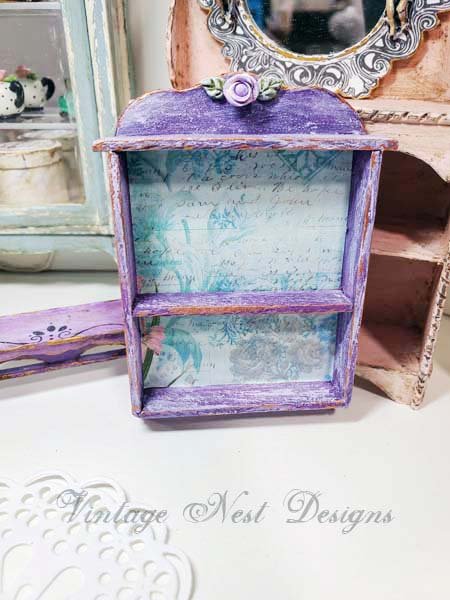 Cabinet Shelf No.103 Dollhouse Miniature Handmade image 3